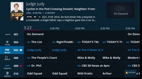 time warner channels guide.